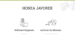 Desktop Screenshot of honzajavorek.cz